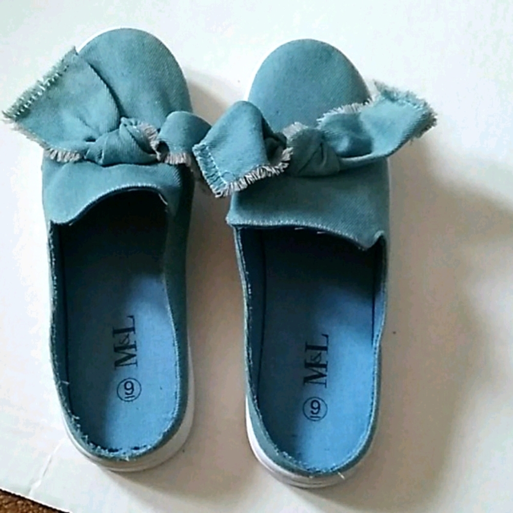M&L slip ons denim
